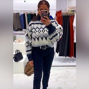 (SOLD)H&M Argyle Sweater